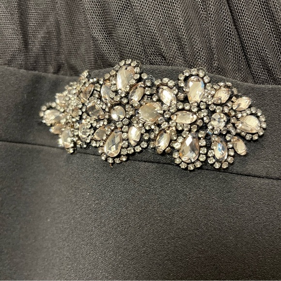 Alex Evenings Plus  Black Formal Evening Dress size 16W - Picture 4 of 12